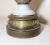 Antique 1800's Ornate Victorian Bronze Opal Glass Electrified Oil Parlor Lamp For Sale - Image 10 of 12