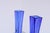 Large 124 Blue Glass Vases by Euroglass, 1970s, Set of 2 For Sale - Image 10 of 16