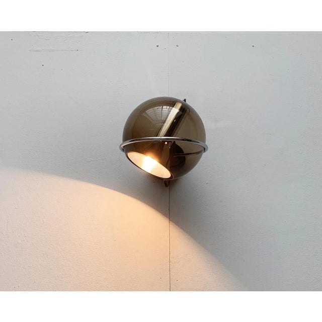 Black Mid-Century Dutch Space Age Wall Lamps by Frank Ligtelijn for Raak, Set of 2 For Sale - Image 8 of 18