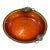 Mid-Century Evans Guilloche Enamel & Brass Dish / Catchall / Ashtray For Sale