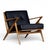 Wood Restored Poul Jensen for Selig Danish Z Chair Black Leather 1950s For Sale - Image 7 of 18