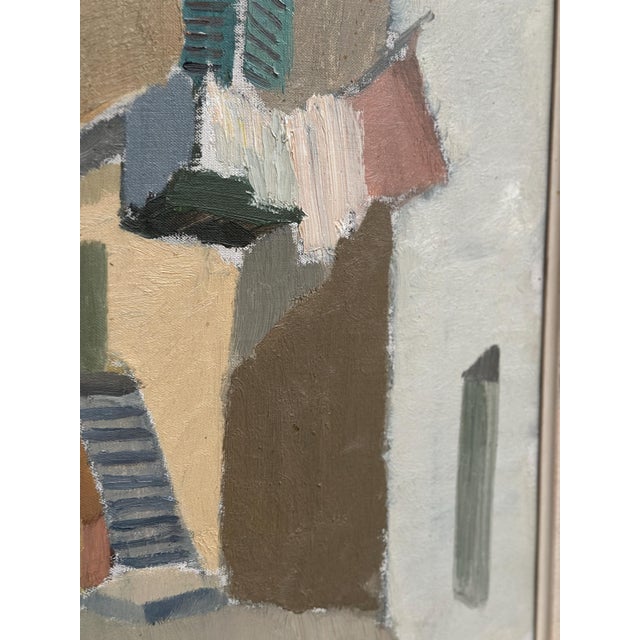 Hilmer Bengtsson, Southern Village, 1960s, Oil on Canvas, Framed For Sale - Image 6 of 18