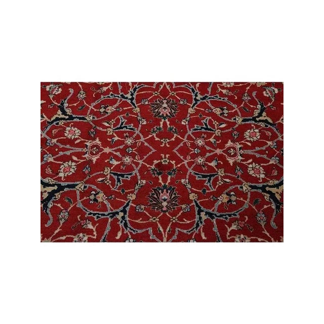 1960s Old Persian Tabriz Area Rug 11 X 14 For Sale - Image 12 of 12