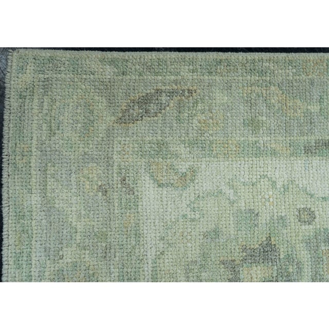 Turkish Oushak Rug 2'2" x 10'7" #19341 For Sale - Image 4 of 8