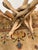 Tan Organic Modern Gathered Driftwood Side Table For Sale - Image 8 of 12