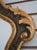 Black Louis XV Style Black & Gold Wall Mirror For Sale - Image 8 of 10