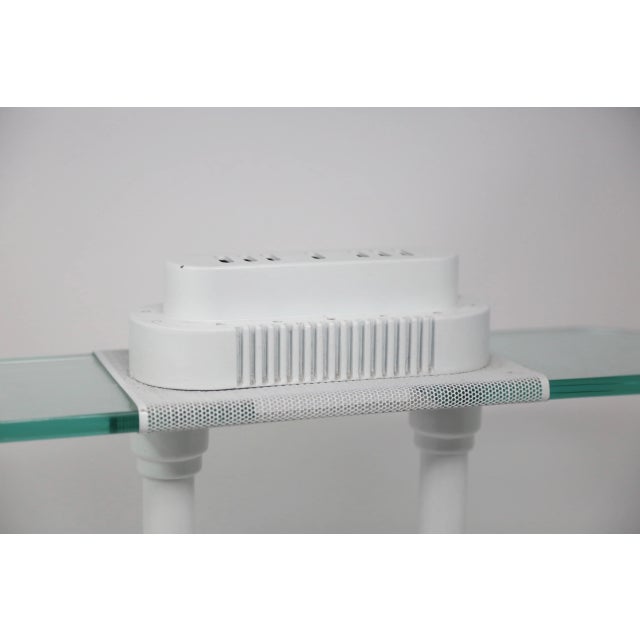 White 1990's White Postmodern Desk Lamp For Sale - Image 8 of 10