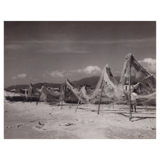 Hanna Seidel, Venezuelan Beach, Black and White Photograph, 1960s For Sale