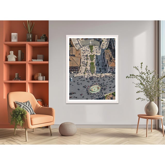 Not Yet Made - Made To Order "Scalinata DI Trinita Dei Monti" Contemporary Limited Edition Fine Art Photograph Print by Bernhard Lang For Sale - Image 5 of 7