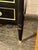 Vintage French Louis XVI Jansen Style Black Lacquered Chest For Sale In Dallas - Image 6 of 13
