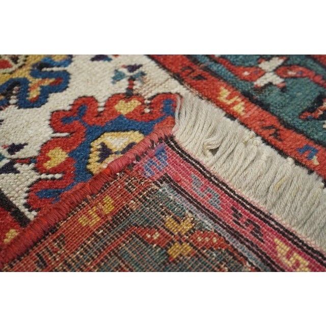 Antique Talish Rug 3'7'' x 8'5''.