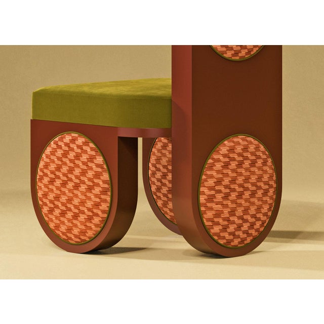 Contemporary Fyoo Cher Dining Chair by Malabar For Sale - Image 3 of 12