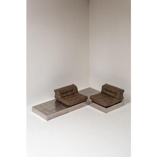 First Edition Mah Jongh Sofa from Roche Bobois, 1970s, Set of 3 For Sale - Image 17 of 18