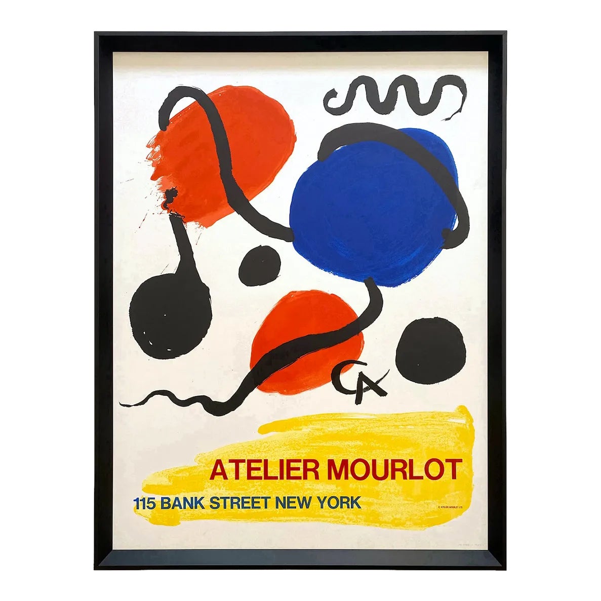 アート・デザイン・音楽 FOTO.ENTDECKUNGEN  1840-1940 Alexander Calder Vintage 1967 Mid Century Modernist Mourlot