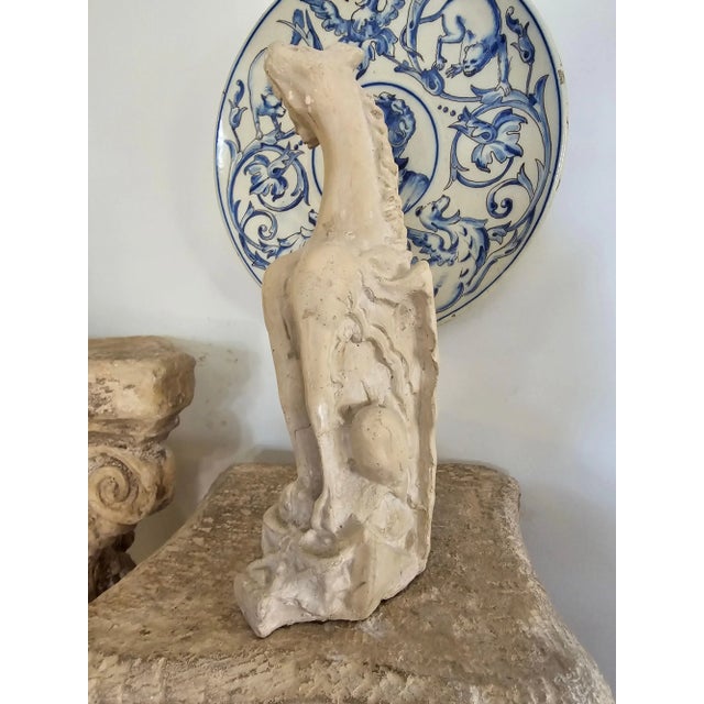Small Decorative Gargoyle in Terracotta, 1950s For Sale - Image 6 of 7