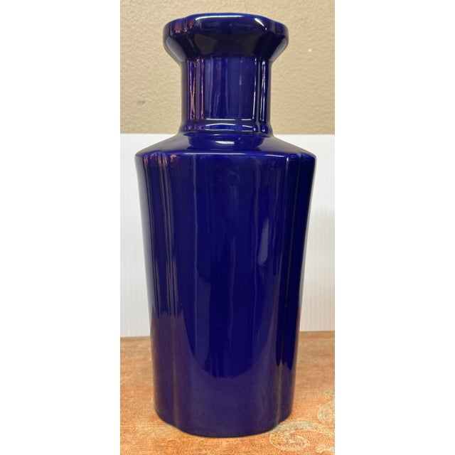 Martino Interiors Glazed Ceramic Bottle Vases, Pair For Sale - Image 9 of 12