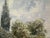 Traditional Attributed to Frank Henry Mason Arles 1894 Garden Landscape Watercolor For Sale - Image 3 of 6