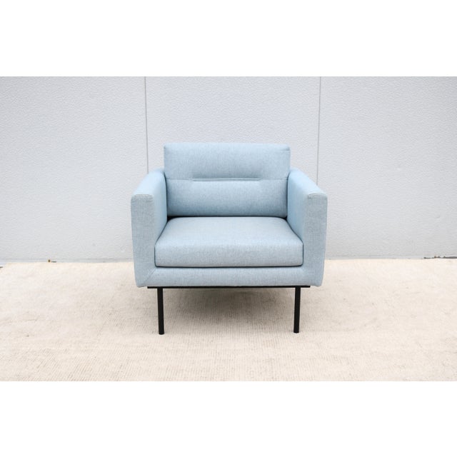 Contemporary Andreu World and Gensler Design Element Lounge Chair For Sale - Image 4 of 18