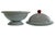 Viba set consisting of a large cup, one empty pockets / candies and table lighter, all ceramic. dimensions and weight...