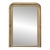 19th Century French Louis Philippe Gilded Mantel Mirror For Sale