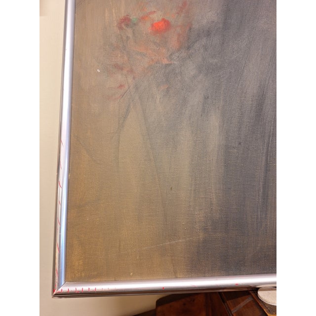 1980s Victoria Mortesinos Large Oil Painting - Signed For Sale - Image 12 of 15