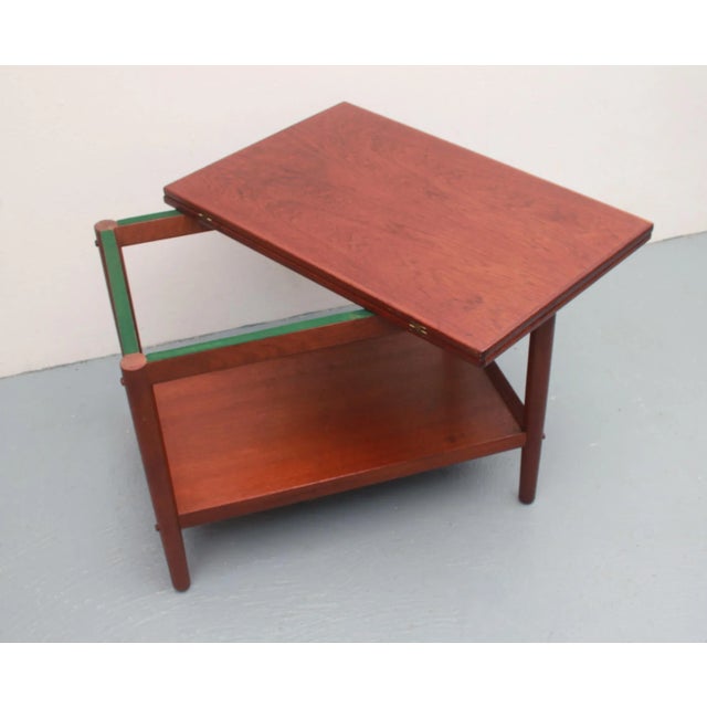 Folding Table in Teak by Grete Jalk for Jeppesen, 1965 For Sale - Image 10 of 12
