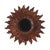 Small Rococo Italian Sunburst Mirror, 1960s For Sale - Image 15 of 16