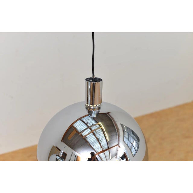 Metal AM / AS Series Suspension Lamp by Franco Albini for Sirrah, 1968 For Sale - Image 7 of 14