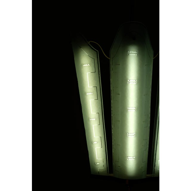 Bo Notini Ceiling Lamp attributed to Glössner, Sweden, 1950s For Sale - Image 6 of 10