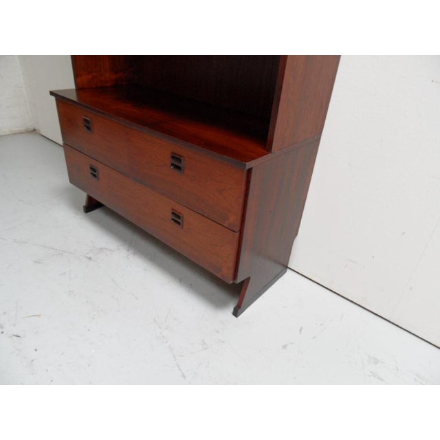 Mid-Century Modern Open Bookcase, 1950s For Sale - Image 4 of 13