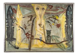 Wolfgang Thesen, Nr. 6, 1985, Mixed Media on Paper