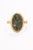 Contemporary Byzantine Coin Ring W 21k Band, Size 8.25 For Sale - Image 3 of 13
