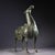 Bronze Horse Figure - Archaic Style Statue With Saddle For Sale - Image 10 of 10