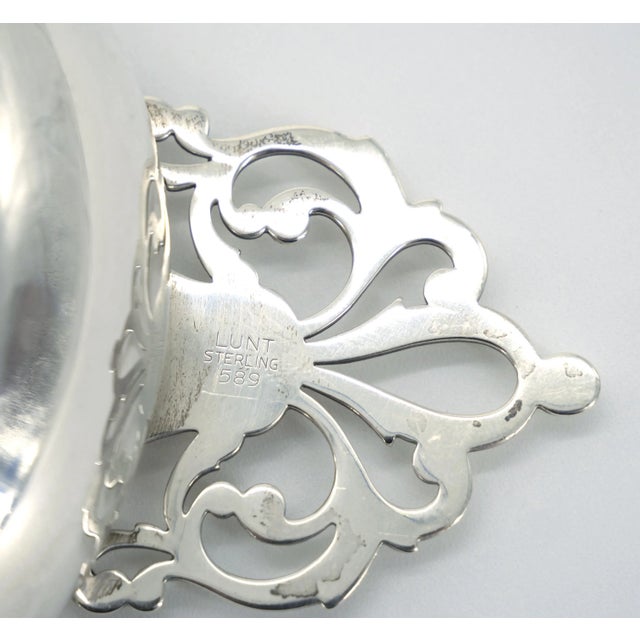 American Sterling Silver Tea Bag Dispenser For Sale - Image 11 of 13