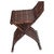 Antique Moorish Folding Chair with Mother-of-Pearl Inlay, Middle Eastern For Sale - Image 11 of 15