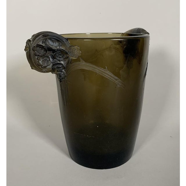 1920s Vintage Art Deco Chamarande Vase by René Lalique for Lalique, 1926 For Sale - Image 5 of 10