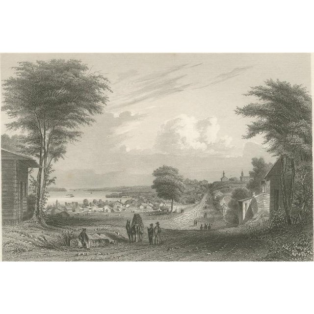 Joseph Meyer and Hermann Meyer, View of Gowanus Heights Brooklyn New York, 1850, Engraving For Sale - Image 4 of 9