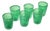 Mojito Crystal Glasses by Mariana Iskra for Angelo Ballarin, Set of 6 For Sale