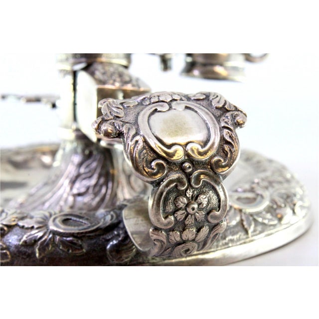 Silver Paddle with Embossed Scissors, in Very Good conditions. Designed before 1890 This piece has an attribution mark, I...