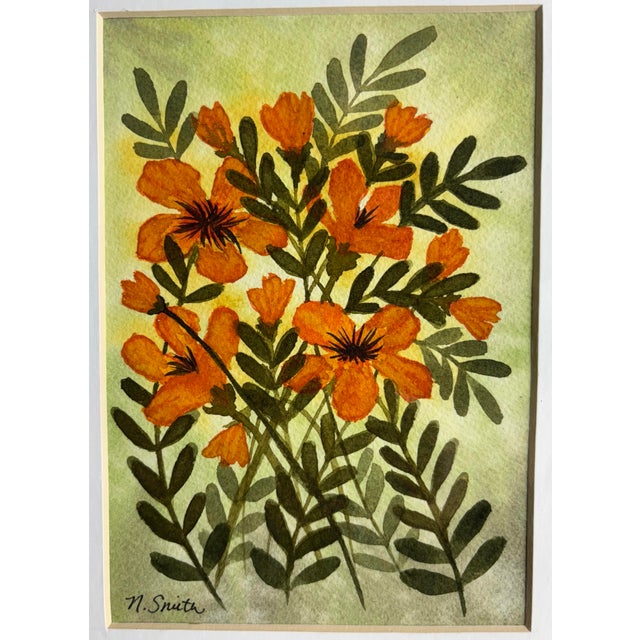 Bring warmth and nature’s beauty into your home with this stunning botanical watercolor painting. Featuring a lush...