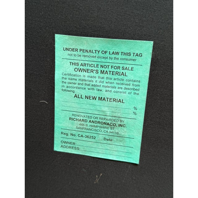 Richard Andronaco Golden Bronze Silk Serpentine Chairs, Pair For Sale - Image 10 of 16