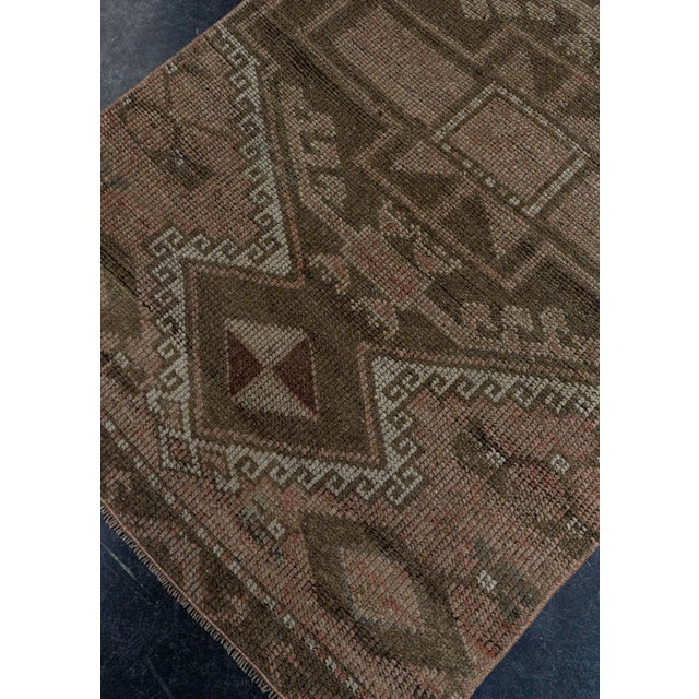 Turkish Turkish Vintage Rug 3' x 10'9" #19838 For Sale - Image 3 of 8