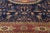 Late 20th Century Vintage Indian Sarouk Rug - 07'11 X 09'08 For Sale - Image 5 of 9