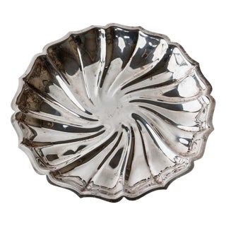 Vintage Silver-Plated Bowl, 1960s For Sale