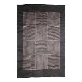 1980s, Vintage Belgian Modern Rug 7 X 9' For Sale
