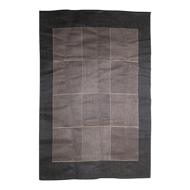 1980s, Vintage Belgian Modern Rug 7 X 9' For Sale