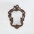 Baroque Mirror with Hand Carved Oak Ornated Frame, France, 1950s For Sale - Image 11 of 11