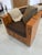 American Pair of 2020 Burl Lacquer Chairs - Pairs For Sale - Image 3 of 4
