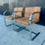 Metal Mies Van Der Rohe Brno Flat Bar Chairs by Palazzetti For Sale - Image 7 of 9