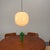 Large Radiohus Pendant Lamp in White Glass by Vilhelm Lauritzen for Louis Poulsen, 1950s For Sale - Image 9 of 12